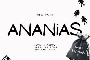 Ananias is a font that instantly injects character and charm into any creative project.