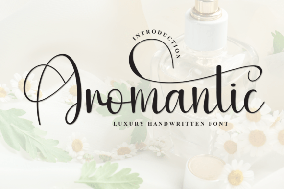 Aromantic: The Essence of Poetic Luxury Typography