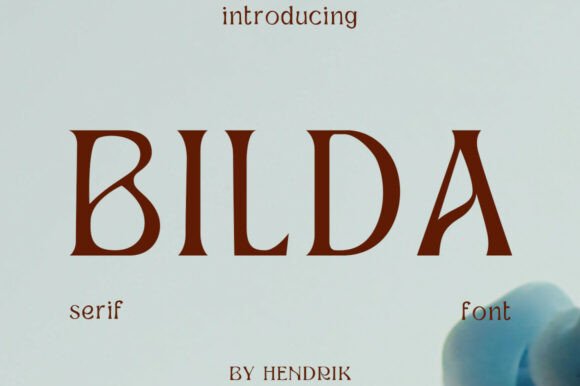 Bilda: A Serif Font Blending Classic Elegance and Modern Flair