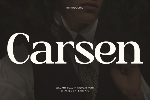 Carsen: An Elegant Luxury Serif for Timeless Design