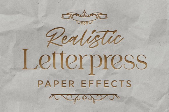 Create H1 From Realistic Letterpress Effect Mockup MAXIMUM 60 CHARACTERS
