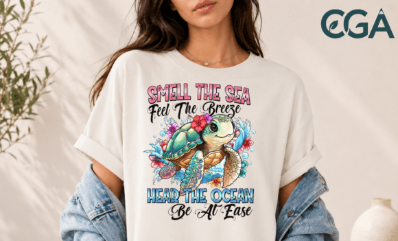 Create H1 From Smell the Sea Sea Turtle PNG MAXIMUM 60 CHARACTERS with Rules Natural, not keyword stuffing, Plain text title only, no list, no explanation, no quotes, no markdown