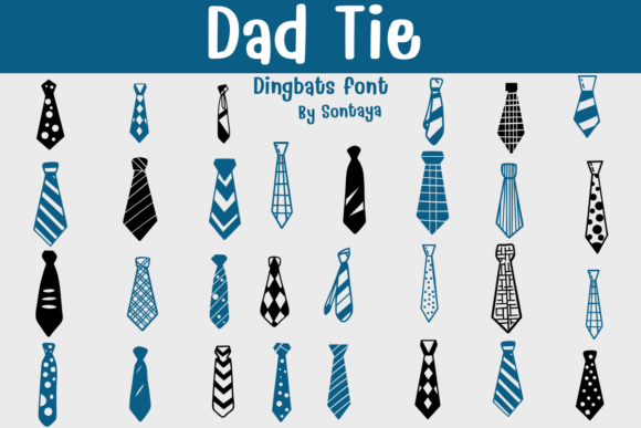 Dad Tie: A Creative Font for Modern Branding