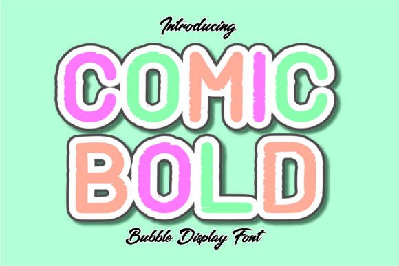 Discover Comic Bold: A Playful Font for Fun Projects