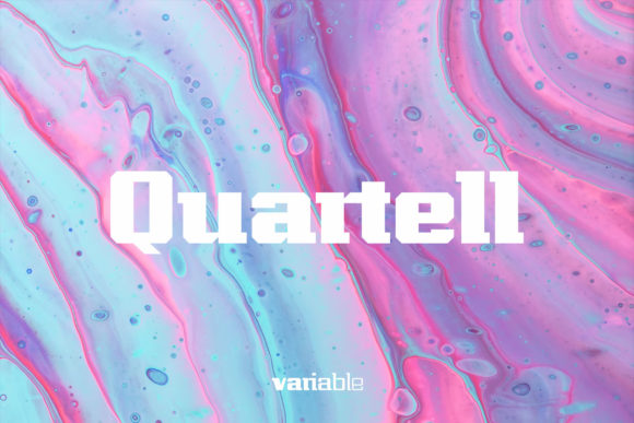 Discover Quartell Variable: Bold Slab Serif Style