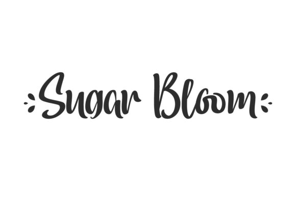 Discover the Charming Sugar Bloom Handwritten Font