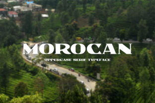 Morocan: A Strong and Elegant Serif Font for Confident Design
