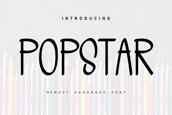 Popstar: A Handwritten Font for Elegant Yet Casual Design