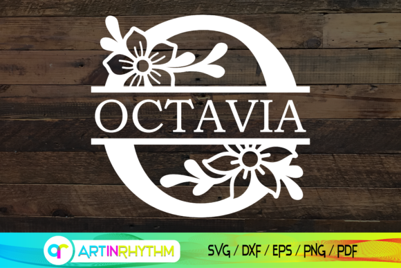 Split Letter O Monogram Alphabet Svg: Elevate Your Designs