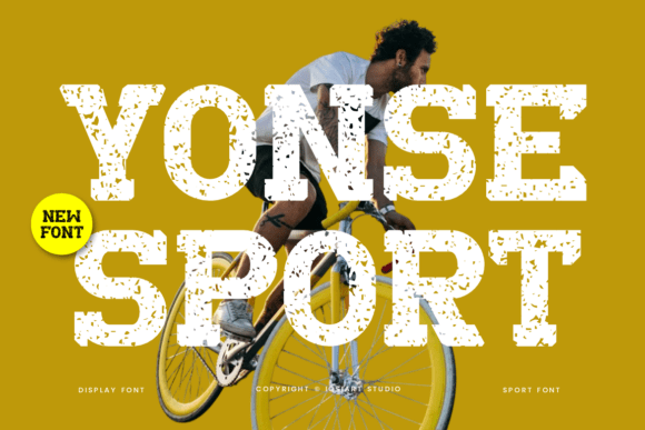 Yonse Sport: A Bold Display Typeface for Dynamic Designs